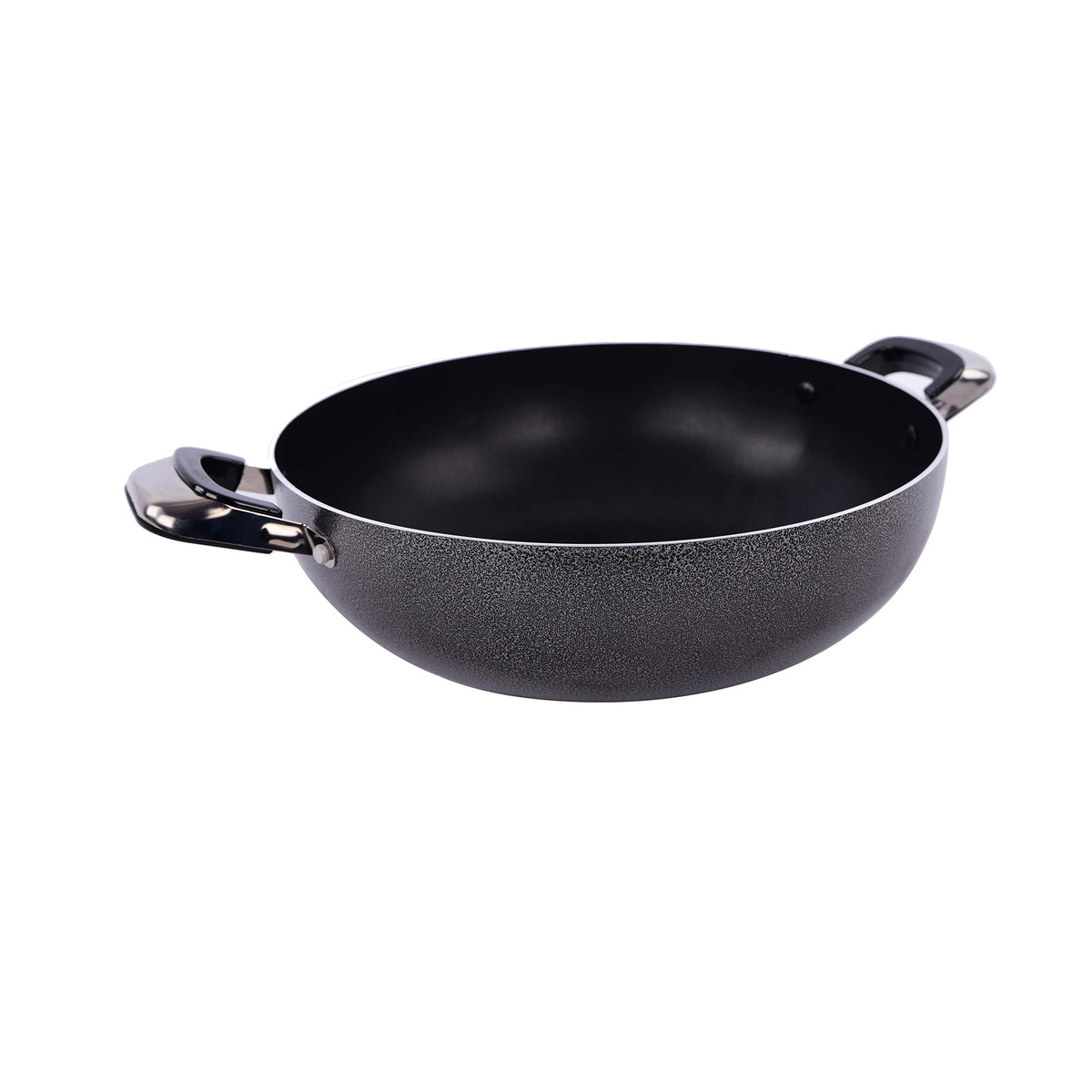Non-stick wok with handles