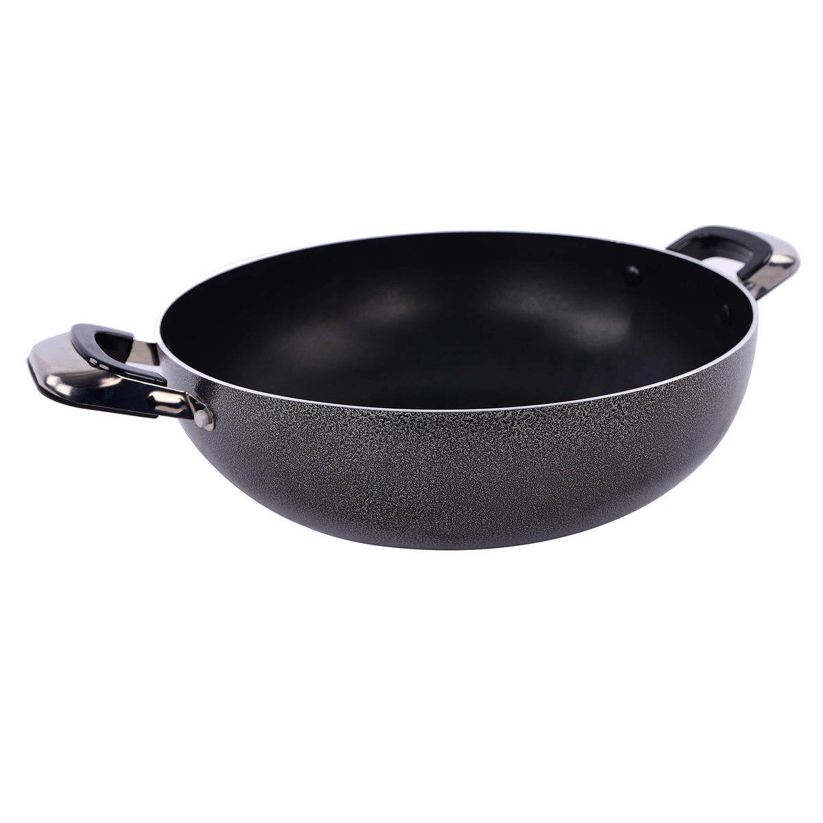 Non-stick wok with handles