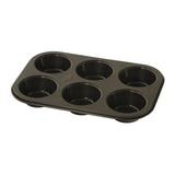 6  Pcs tart pan, Black