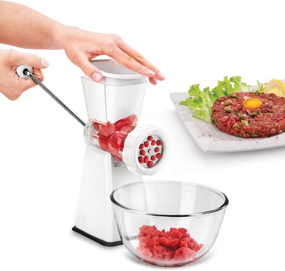 Meat Mincer & Dough Shaper, White
