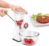 Meat Mincer & Dough Shaper, White