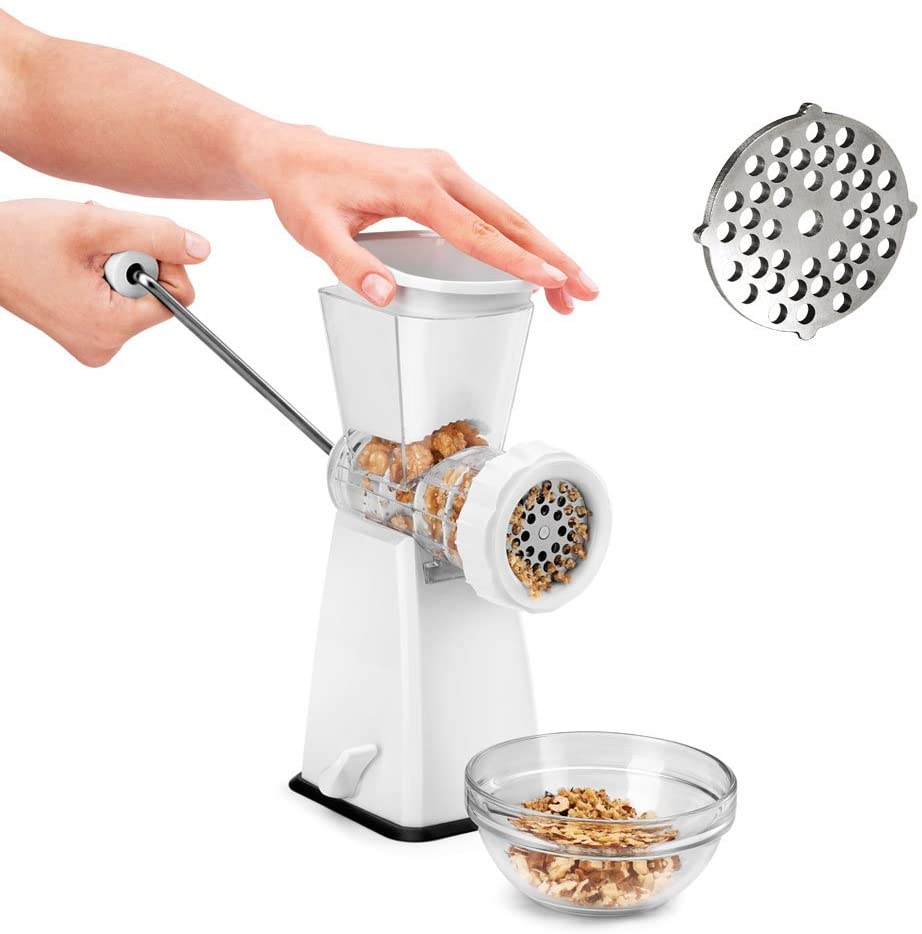Meat Mincer & Dough Shaper, White