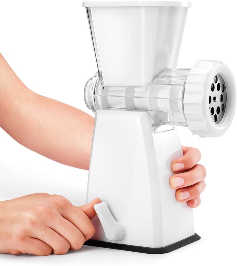 Meat Mincer & Dough Shaper, White