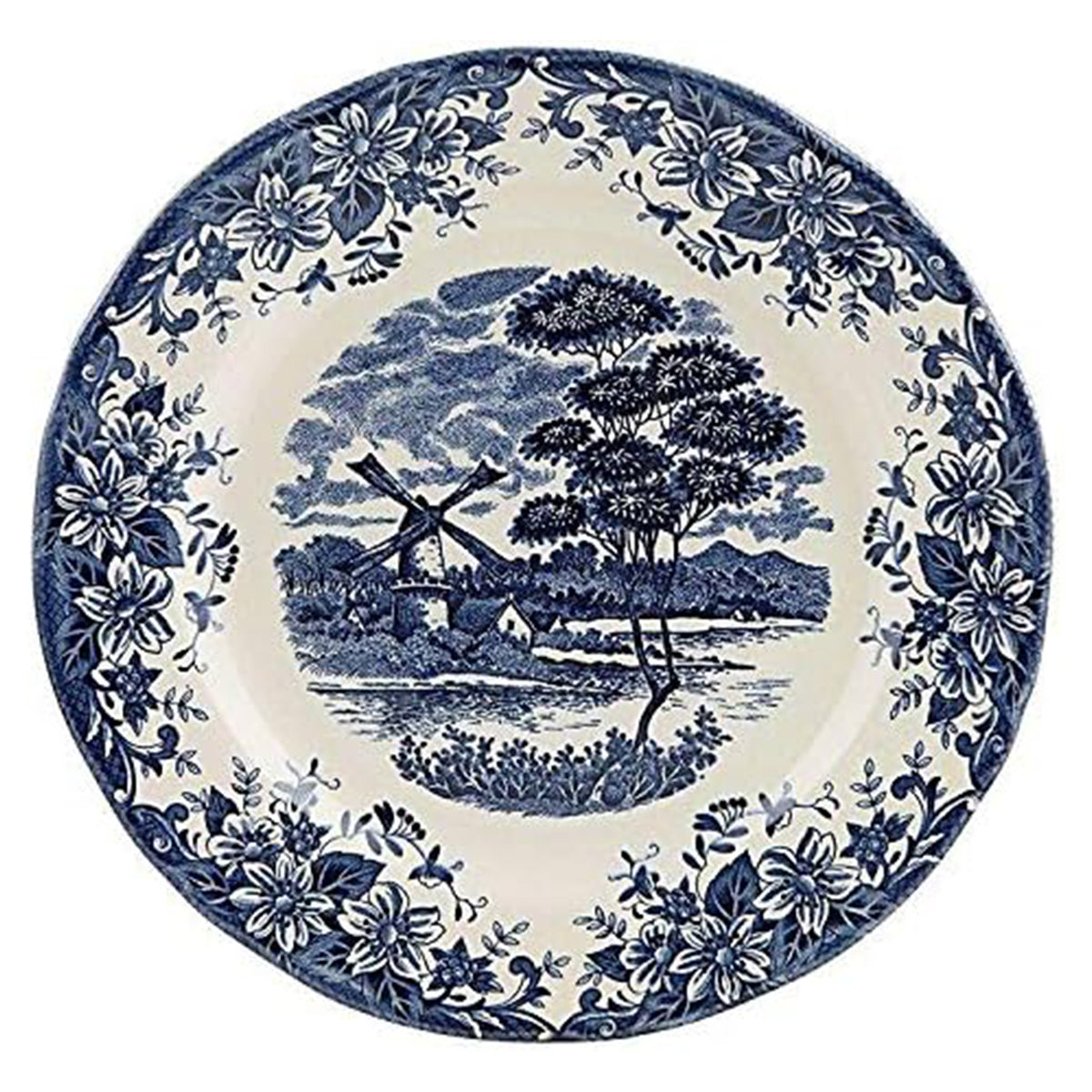 Dinner plate - blue