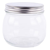 Glass canister with lid