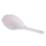 Colander Scoop / Slotted Spoon - 18 Cm - White