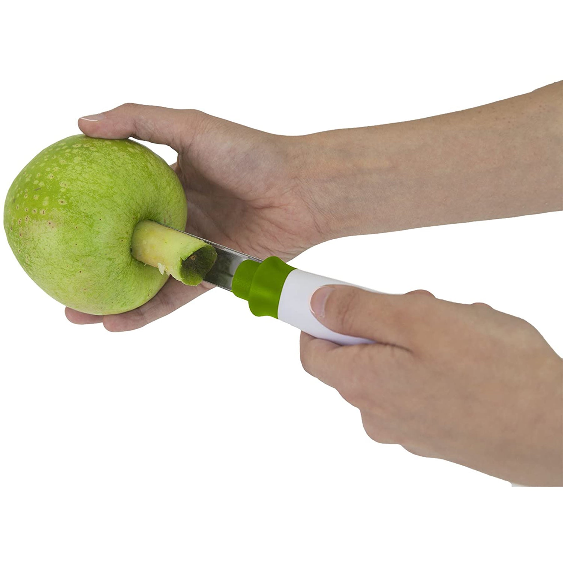 Apple corer, White-Green
