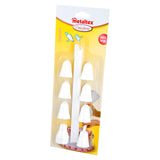 Cake Decorating Set with Bags, White