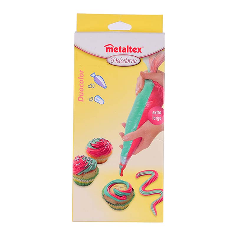 Set Of 20 Multicolor Decorating / Piping Bags