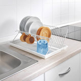 Foldable Dish Rack  , white
