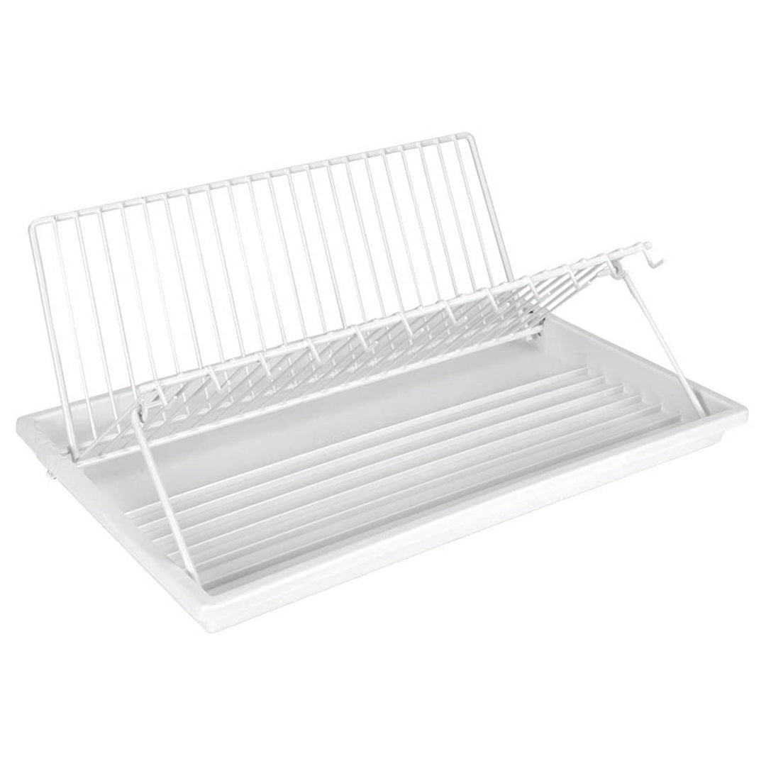 Foldable Dish Rack  , white