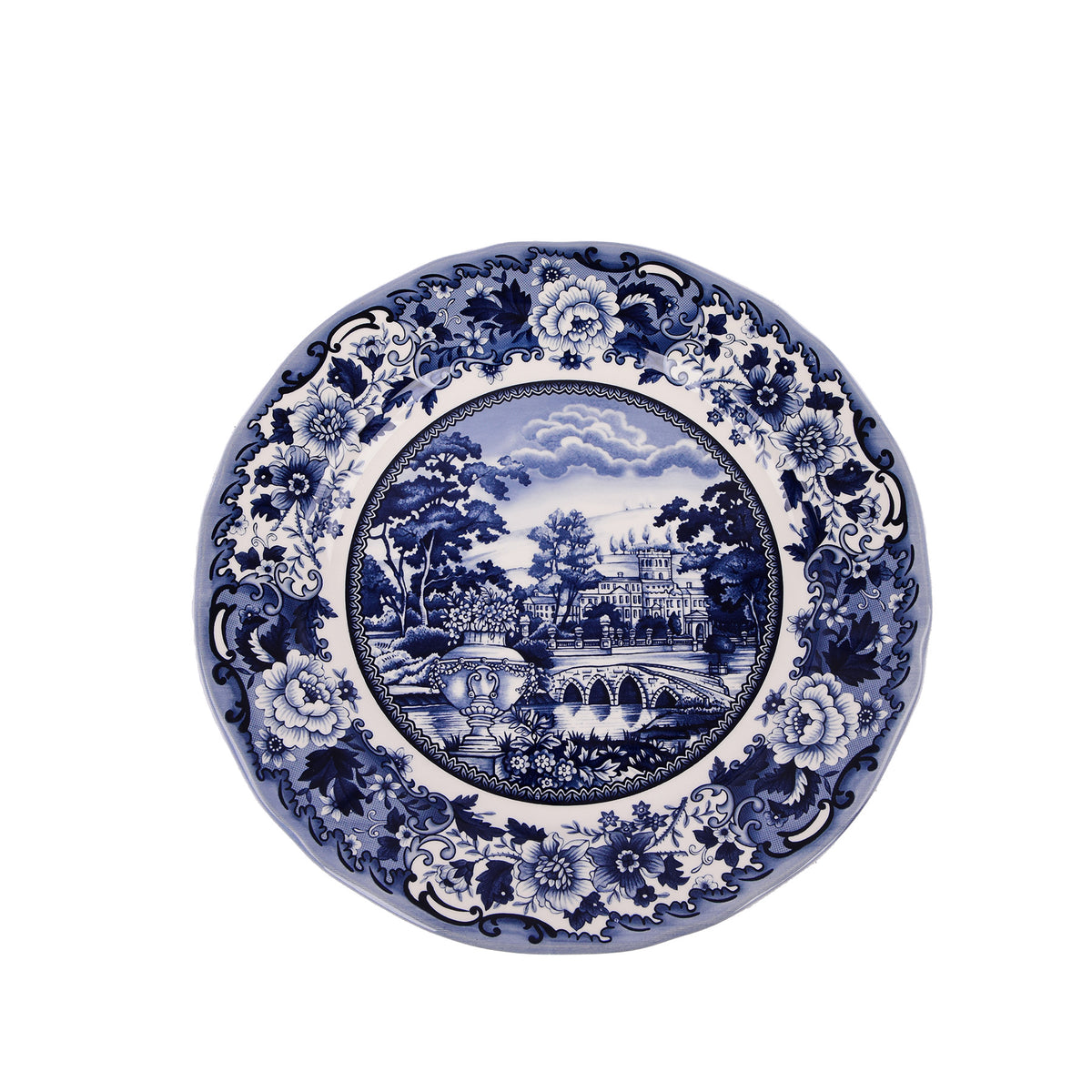 Round Plate - Blue