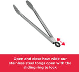 Tong with Lock, Silver
