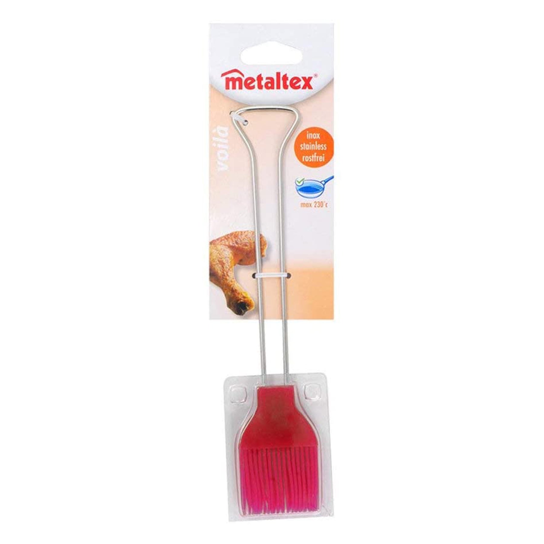 Silicone Brush, Red