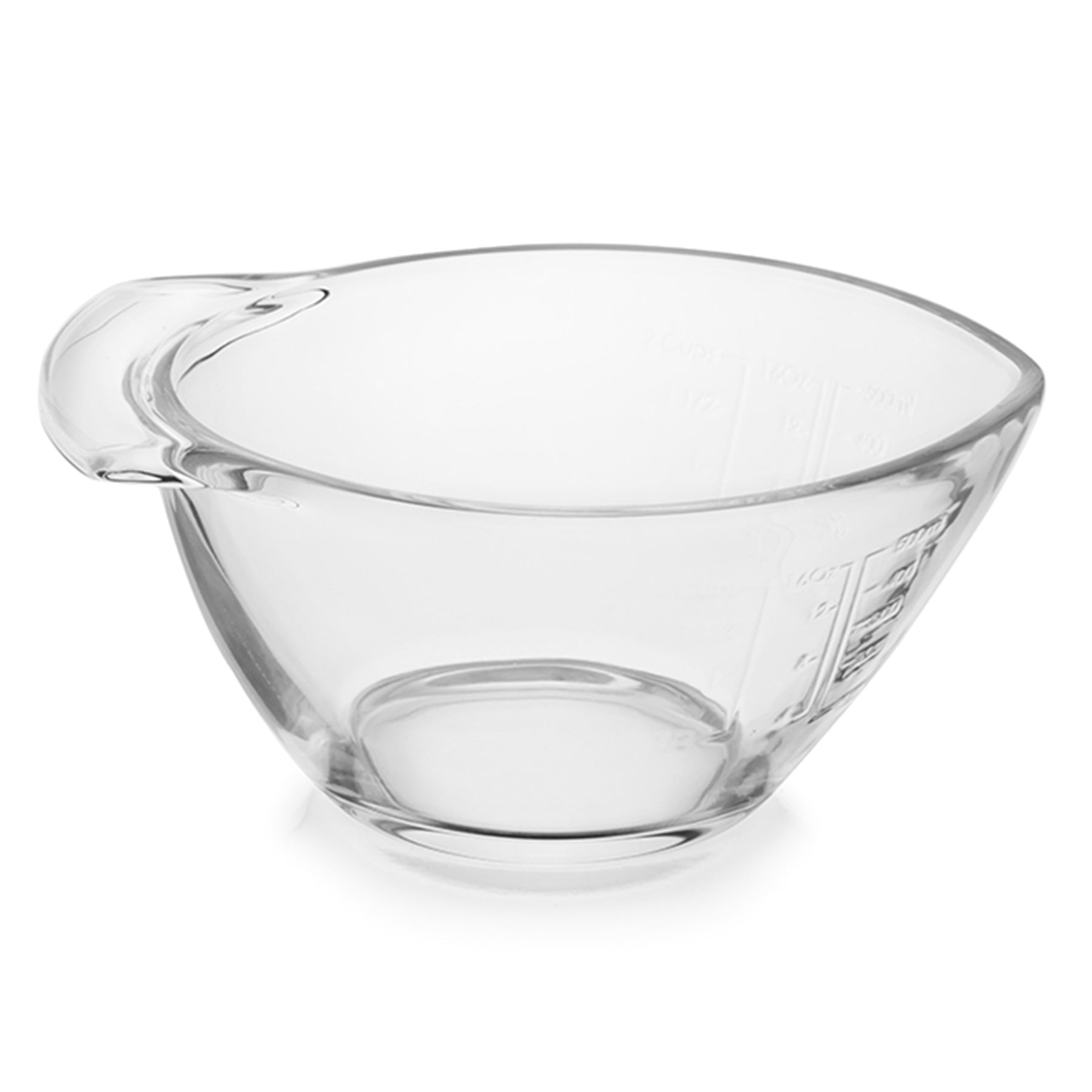Measuring bowl with Handle, Clear