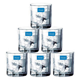 Glass cups set
