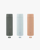 Stainless Steel Twist Open Bottle 600 ml - Light Orange