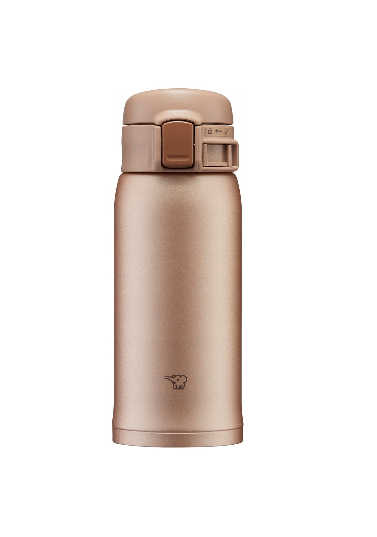Stainless Steel Flask 360 ml - Matte Gold