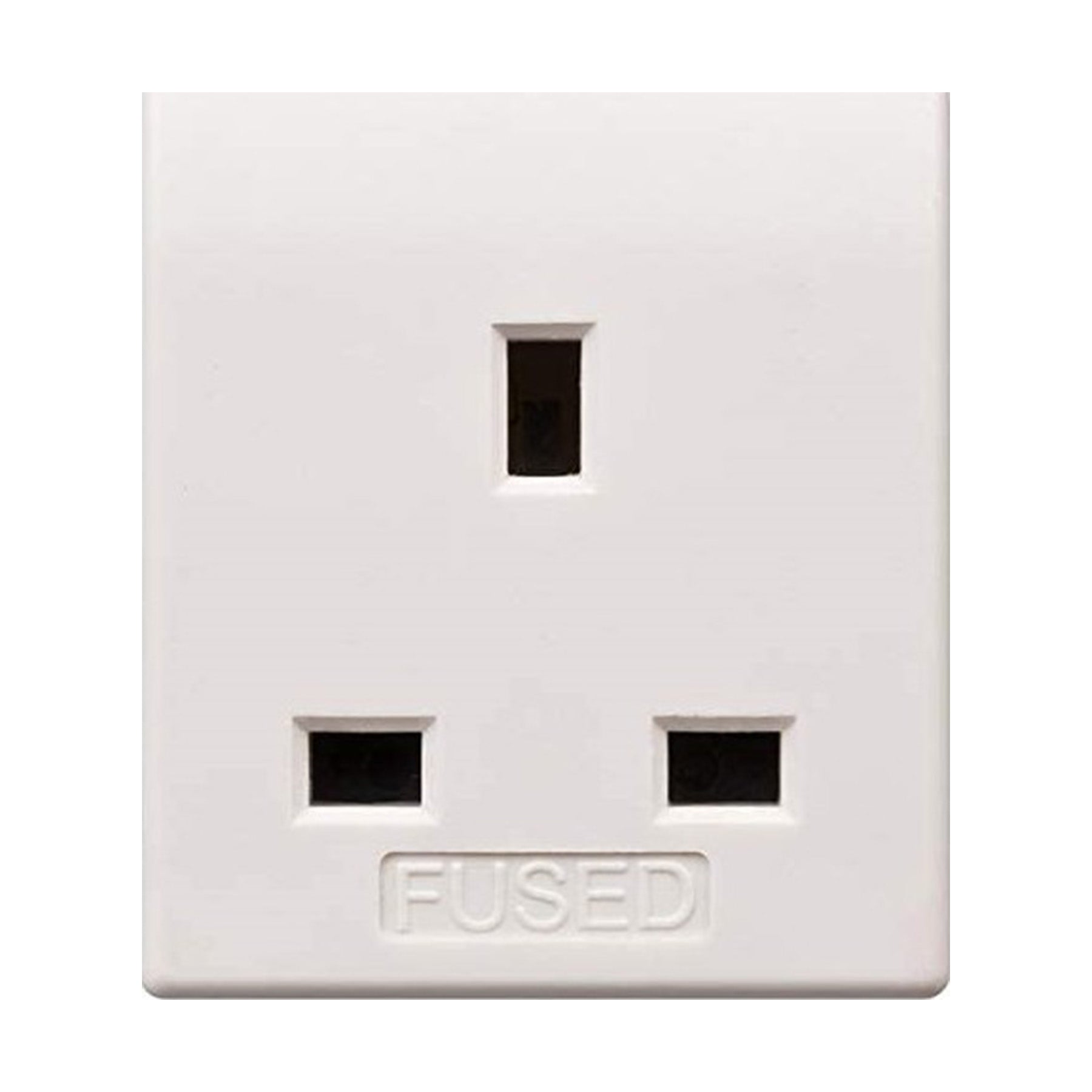 Adaptor with 3 Sockets , White Color