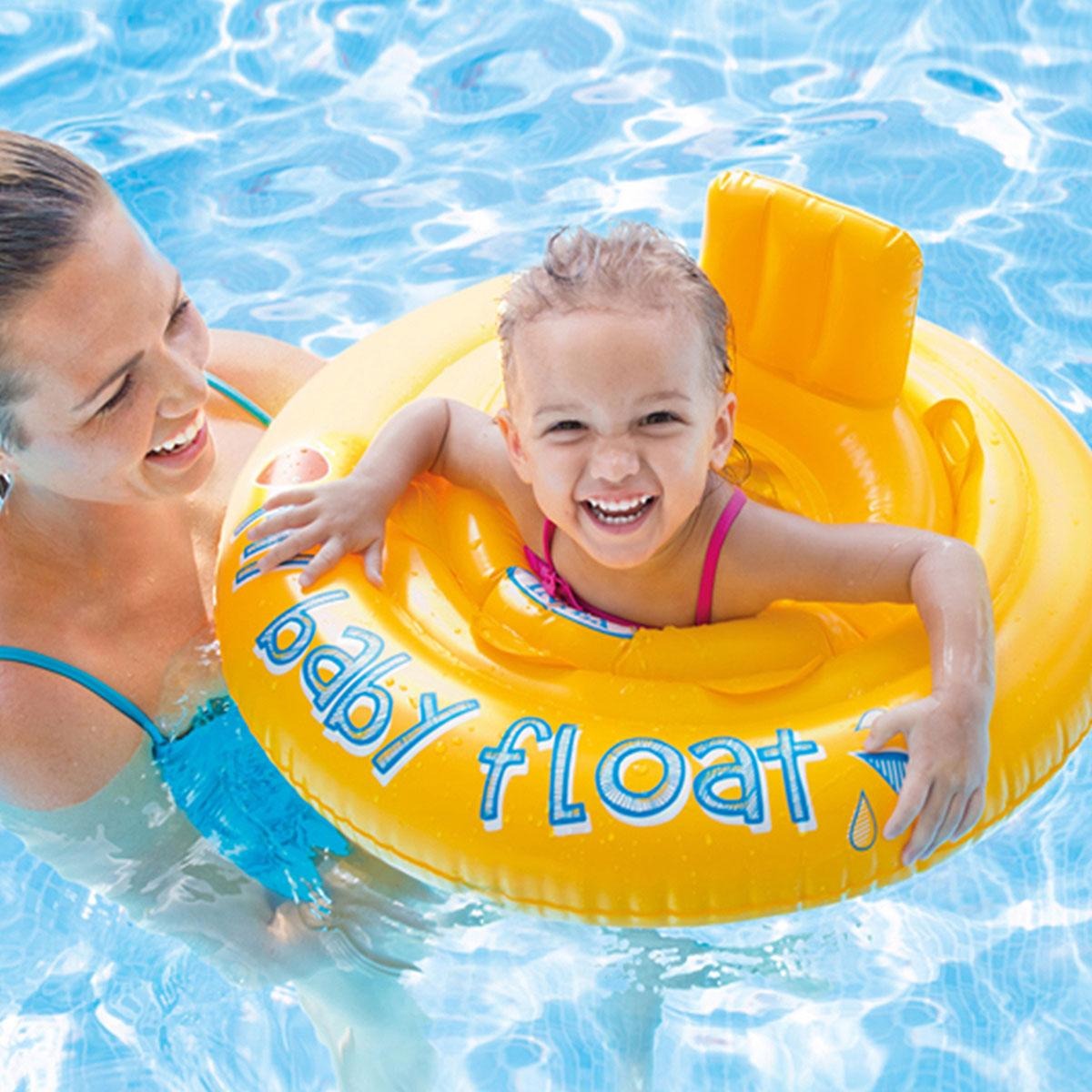 Plastic My Baby Float - Yellow