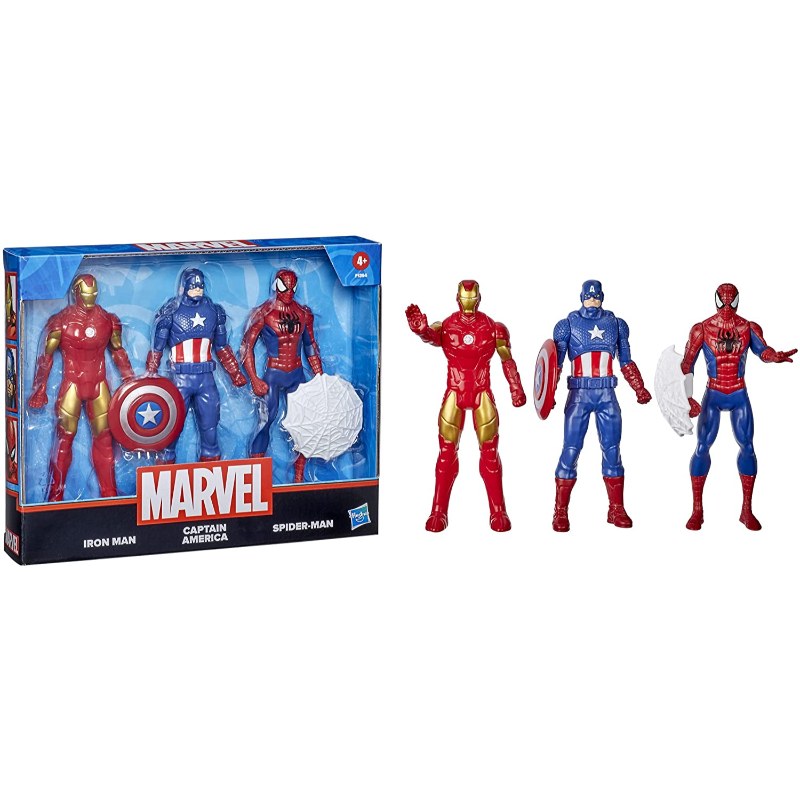 Marvel 6 inch Basic Figure, 3 Pack