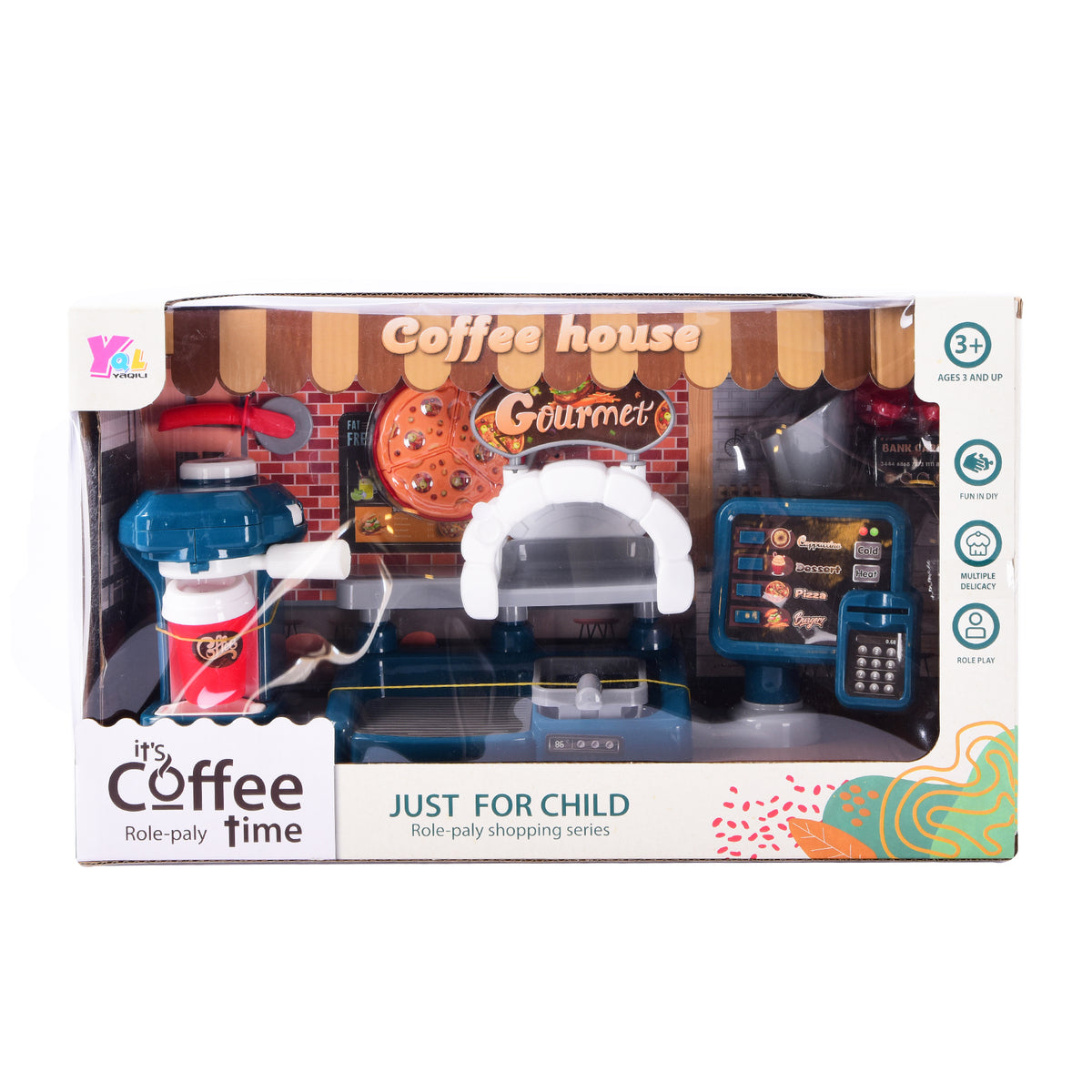 Kids coffee Maker toy set