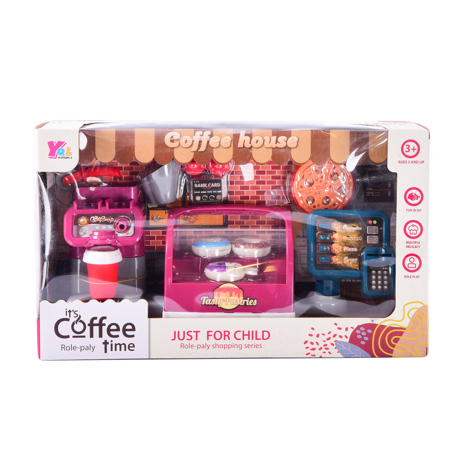 Kids coffee Maker toy set