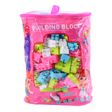 Block set with bag