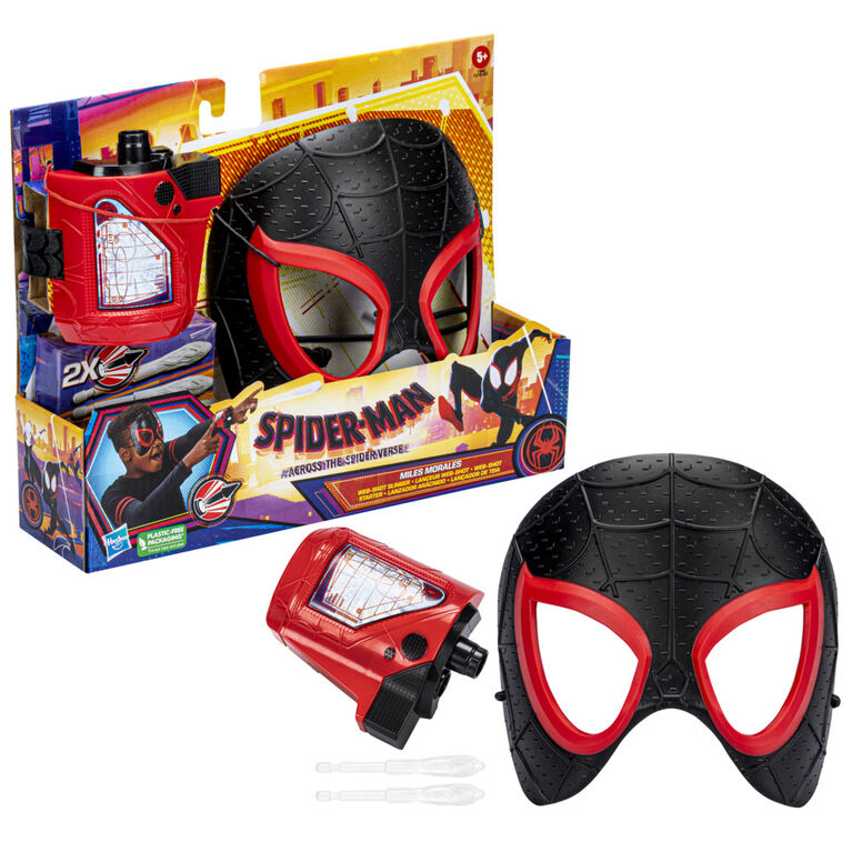 Marvel Spider-Man Verse Movie Mini Blaster and Mask Miles Morales