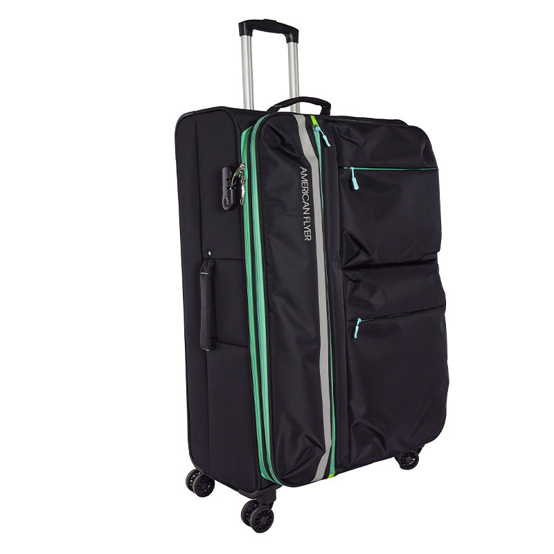 Soft Luggage Trolly Bag 50 cm- Black