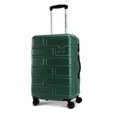 Bricklane Hard Luggage Trolley Bag 55/ 36/ 24 cm -Green