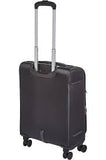 Majoris Spinner Soft Luggage Trolly Bag 83 cm - Black