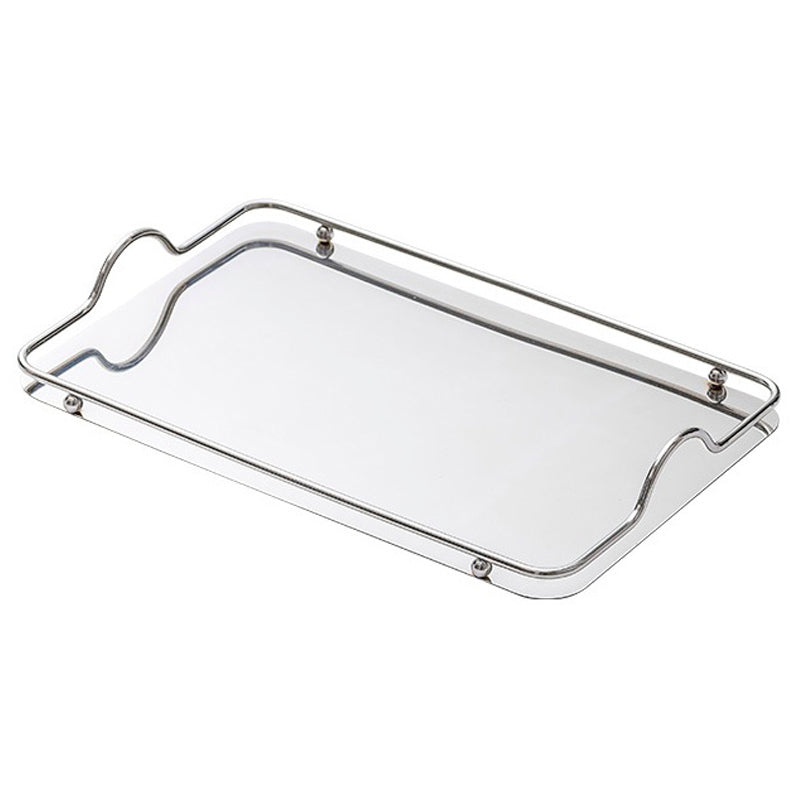 Bodhis Color Tray 35X20 Cm-Silver