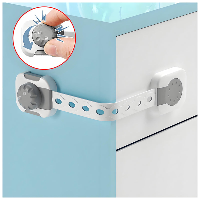 Plastic Lock 012-White