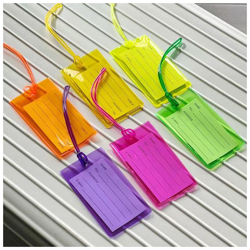 Luggage Tag Plsatic 1-Multicolour