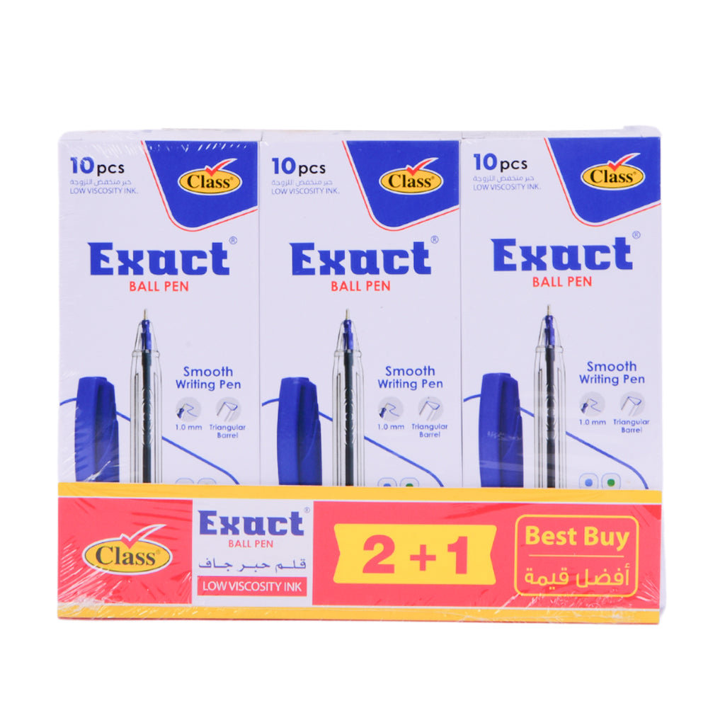 30pcs Blue ball pen