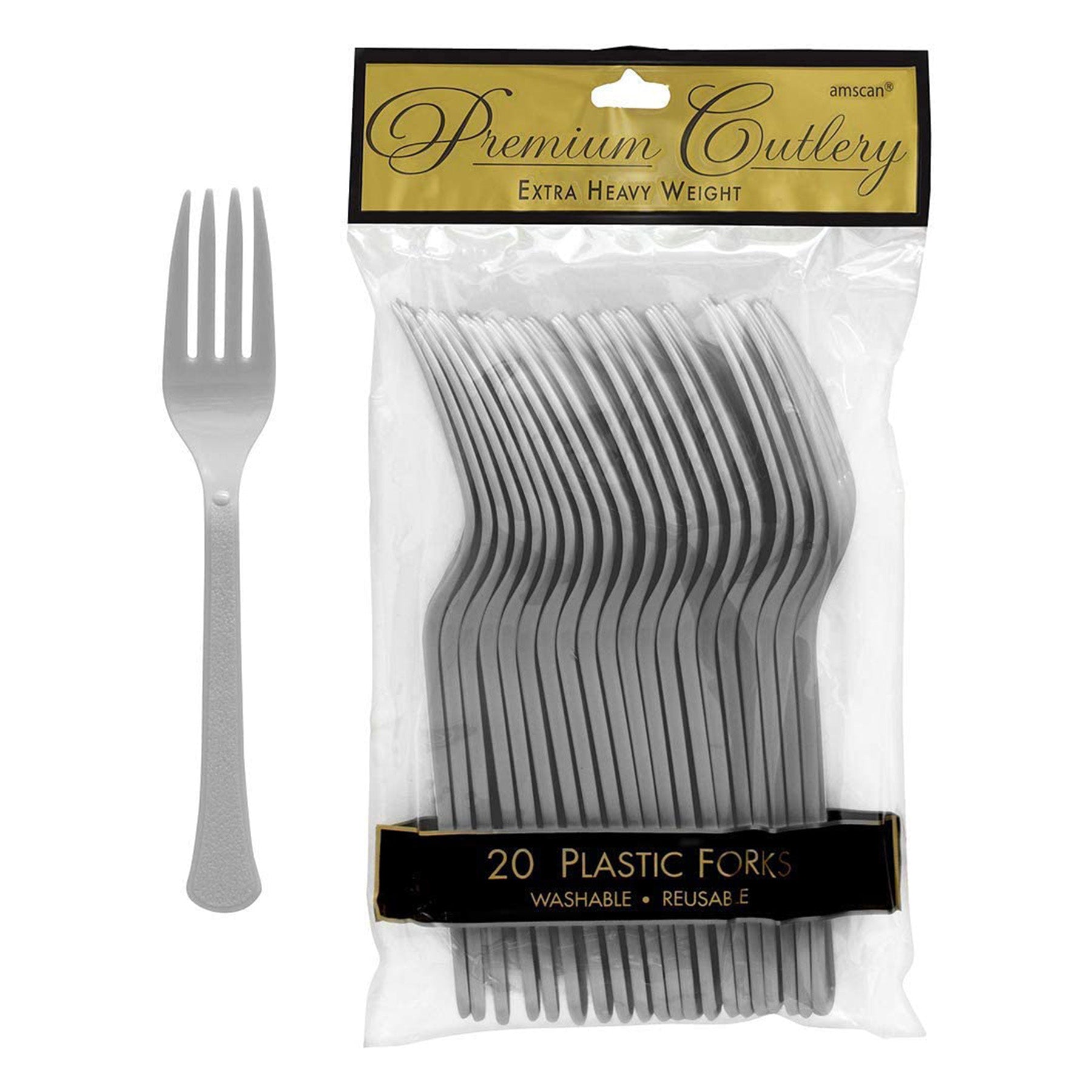 Plastic Forks, Grey