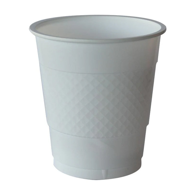 12Oz Plastic Cup Kiwi-White