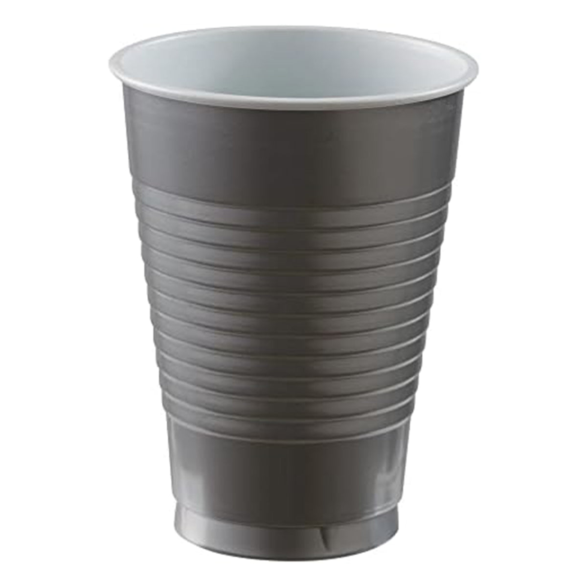 20pcs Plastic cups - silver