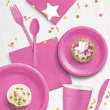 TABLEWARE KIT(20GUESTS) Bright pink