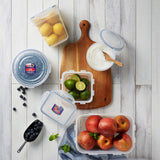 Rectangle Food Canister - Clear