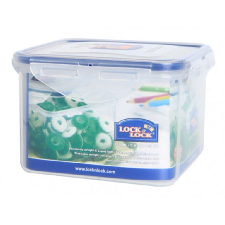 Square Food Canister - Clear
