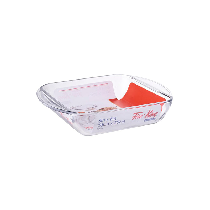 Anchor Square Cake Dish 8" Fking Ah67522-Clear
