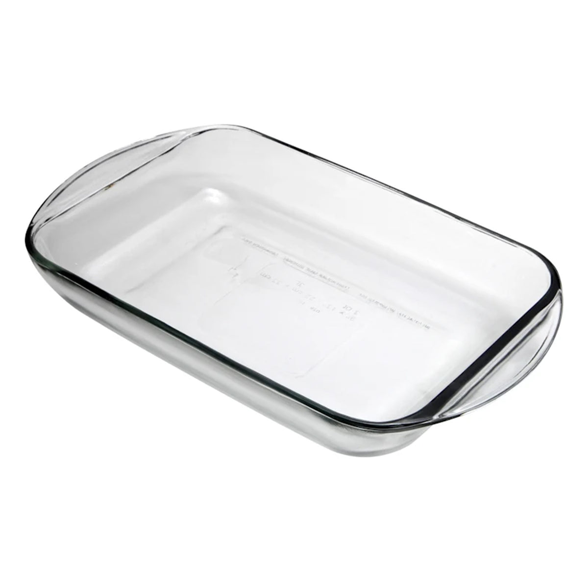 Baking Dish with handles, Clear