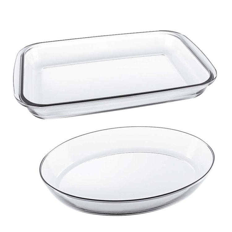 Oval & Rectangular baking dishes set
