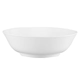 Round medium serving bowl - white
