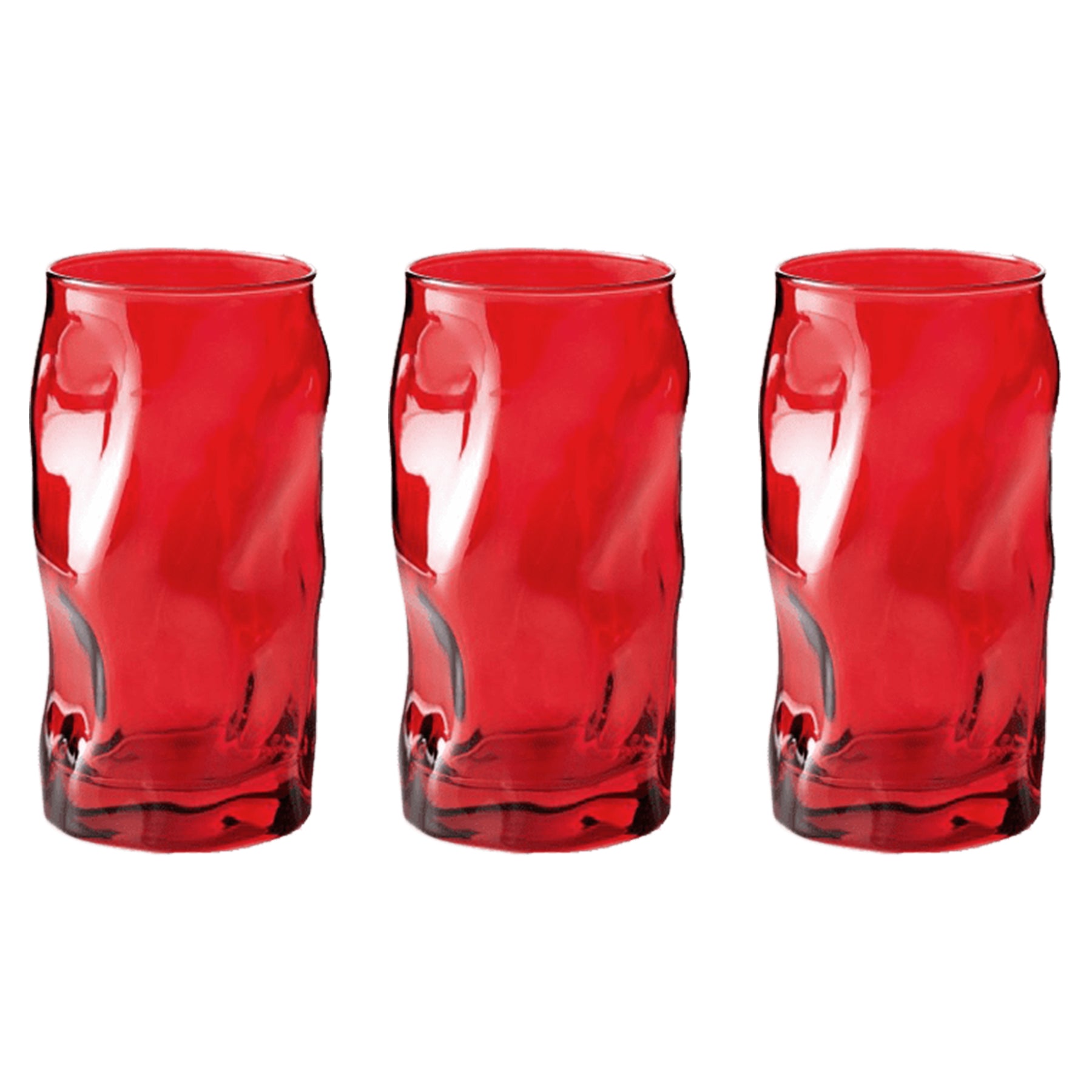 Glass tumbler set