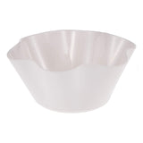Wave bowl , small - white