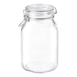 Square Glass Jar