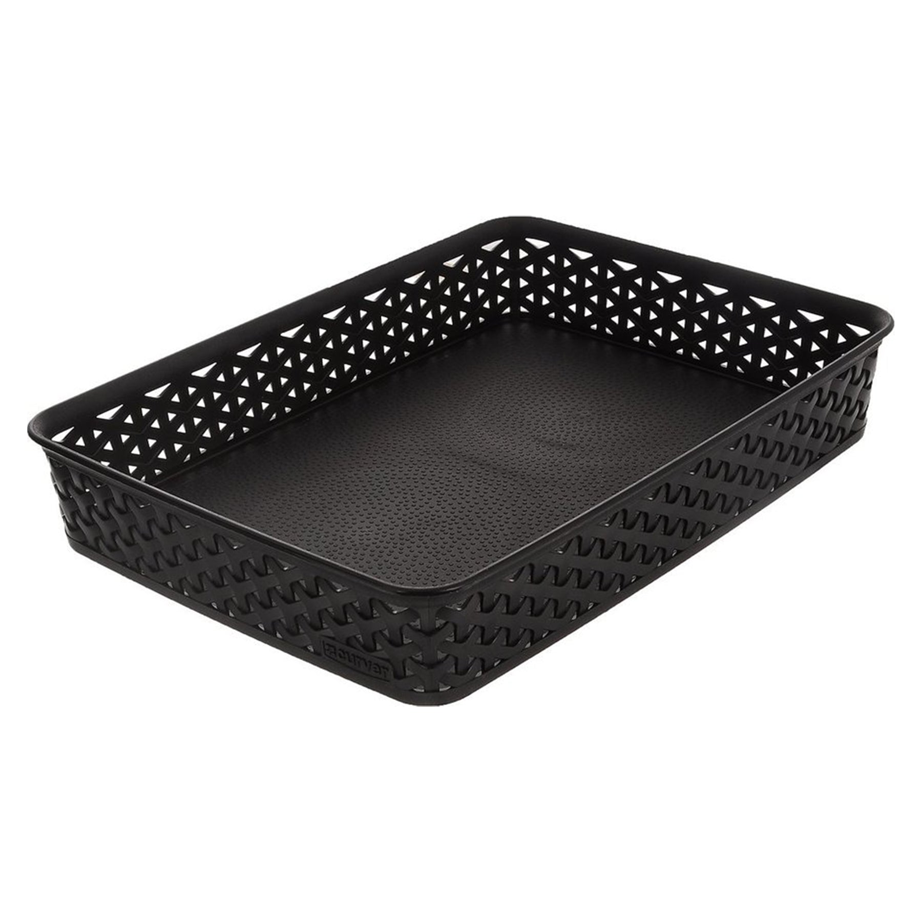 Rectangular storage basket